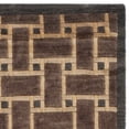thumbnail image 3 of Wool Basket Weave Rug in Brown (2 ft. 6 in. x 12 ft. Runner), 3 of 4