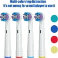 thumbnail image 5 of 4Pcs Replacement Electric Toothbrush Heads Accessories Compatible for Oral-B 3728 3738 3744 3757,Teeth, 5 of 10