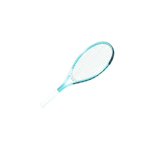 Langgg Tennis Racket Practical Lightweight Nylon Strings Blue White Park for Backyard Practice Blue White