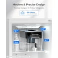 thumbnail image 4 of Waterdrop Alkaline Water Filter Dispenser, Large 40-Cup, 100-Gallon, BPA Free, Black (1 Filter Included), 4 of 8