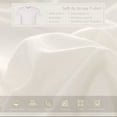 thumbnail image 2 of PURE ERA Duvet Cover Set,King Size,100 % Jersey Cotton Ultra Soft Hotel Home Wedding Bedding,Off White, 2 of 7