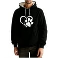 thumbnail image 2 of Ceisia Men Fashion Pockets Long Sleeve Christmas Printing Gift Hooded Pullover Sweatshirts, 2 of 5