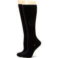 thumbnail image 5 of Medipeds compression socks large, black, 2 pr, 5 of 6