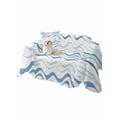 thumbnail image 2 of Blue Stripes Couch Cover for Dogs, Modern Gradient Abstract Ocean Waves Lines Washable Sofa Covers Slipcover for Pets Dogs Futon Cover, Couch Recliner Covers, Oversized Chair Slipcover 71"x91", 2 of 9