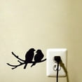 thumbnail image 1 of Toystoory Rama pájaro dibujos animados arte pared pegatina para interruptor PVC extraíble Mural cocina dormitorio baño papel tapiz 15*8 CM Decoración del hogar, 1 of 5