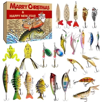 Clearance! Fishing Advent Calendar 2024 Lure Set for Man Adult Teen - 24 Days Christmas Countdown Fish Tackle Set - Xmas Surprise Fish Bait Gift for Father Grandpa Brother Boyfriend - Walmart.com Clearance! Fishing Advent Calendar 2024 Lure Set for Man Adult Teen - 24 Days Christmas Countdown Fish Tackle Set - Xmas Surprise Fish Bait Gift for Father Grandpa Brother Boyfriend - Walmart.com
