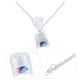 thumbnail image 3 of Collar de resina Pescado tropical Cuello Colgante Pescado Bolsa de agua Charm Joyería de clavícula, 3 of 5