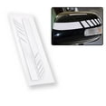 thumbnail image 2 of CROSSDESIGN Car Accessories Rearview Mirror Carbon Fiber Color 5D Sticker Vinyl Stripe Decal Silver, 2 of 9