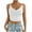 White, variant on BLVB Women's V Neck Crop Cami Top Ribbed Knit Spaghetti Strap Sleeveless Vest Fitted Casual Sweater Cami Shirts Summer Tank Tops for Women
