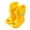 Yellow, variant on Yunkctuk Childrens Lightweight Anti Slip Rain Boots, Cartoon Yellow Duck Waterproof Rain Boots for Boys and Girls, Easy to Wear and Take off Waterproof Boots for Children.