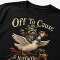 thumbnail image 6 of Funny Kerfuffle Animal Adventure Graphic T-Shirt, Unisex Classic Fit Tee, 6 of 9