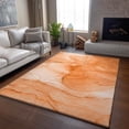 thumbnail image 6 of Addison Rugs Mayfield Washable Transitional Watercolors Orange Rectangle Rug, 10' x 14', 6 of 6