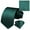 Green, variant on Men's Neckties Classic Green Ties and Pocket Square Sets Formal Business Tie for Wedding Party