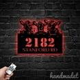 thumbnail image 5 of Handmadetneonsign Cow House Number Metal Wall Art LED Light - Personalized Sign Home Decor 44558, 5 of 5