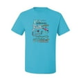 thumbnail image 2 of Anything is Possible Inspiring Religious Inspirational/Christian Men's Graphic T-Shirt, Light Turquoise, Medium, 2 of 3