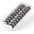 thumbnail image 3 of Kit de 10 pares de pestañas postizas, pestañas postizas 3D, pestañas largas naturales y esponjosas, pestañas postizas de banda suave reutilizables, extensión de pestañas de maquillaje negro de lujo, 3 of 5