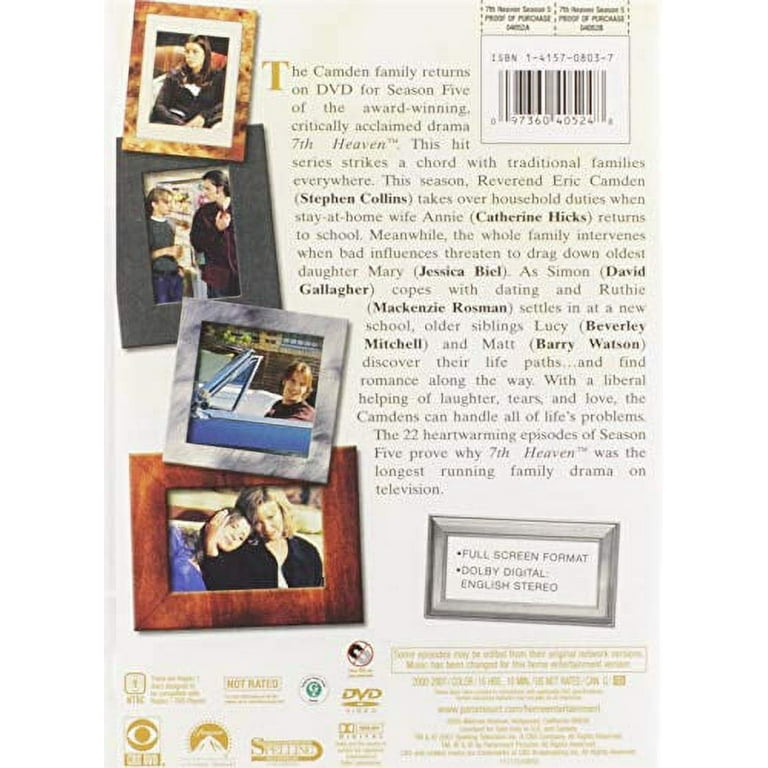 その他 7th Heaven: Complete Fifth Season [DVD] 7TH HEAVEN - THE COMPLETE FIFTH SEASON NEW DVD 97360405248| eBay