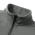 thumbnail image 6 of Full Zip Fleece Jackets for Men, Stand Neck Long Sleeve Sweatshirt Jackets, Loose No Hood Fall Outerwear with Pockets, 6 of 8