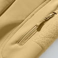 thumbnail image 6 of Men's Fleece Lined SoftShell Jacket Waterproof Winter Coat Ideal for Rain Hiking Snow Ski, 6 of 6