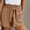 Khaki, variant on uublik Shorts for Women Super Soft Loose Lounge Shorts Khaki