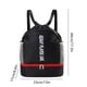 thumbnail image 3 of Mochila plegable ligera de nailon resistente al agua de 44 x 33 x 17 cm, con compartimento para zapatos y bolsillo para artículos húmedos, ideal para gimnasio, yoga, senderismo y viajes al, 3 of 8
