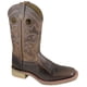 thumbnail image 1 of Bota de vaquero Parker de 11 "marrón encerada / marrón craquelado de cuero para hombre - Talla EE. UU.: 9.5 Smoky Mountain Boots 4055-9.5D, 1 of 1