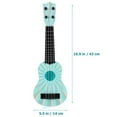 thumbnail image 2 of HLONK Plastic Guitar Education Ukulele Simulation Ukulele Plastic Instrument Kids Musical Learning Toy, 2 of 6