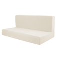 thumbnail image 1 of 2 fundas para asientos de RV, fundas de cojín, mesa de comedor extensible fácil de instalar para RV blanco, 1 of 8