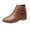 Brown, variant on Elegant Women'S Short Boots Minimalist Side Zipper Boots For Women Ankle Boots Short Boots Single Shoes For Ladies Casual Shoes Women'S Statement Heel Ankle Boots Chic Women'S Trendy Booties