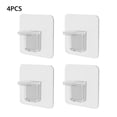 thumbnail image 4 of fastboy Shelf Support Holders Free-punching Removable Rack Pegs Plastic Wardrobe Partition Brackets Cabinet for Bathroom Bedroom Type 1, 4pcs, 4 of 7