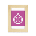 thumbnail image 1 of Vegetable Expression Happy Onion Body Desktop Display Photo Frame Picture Art Painting 5x7 inch, 1 of 3