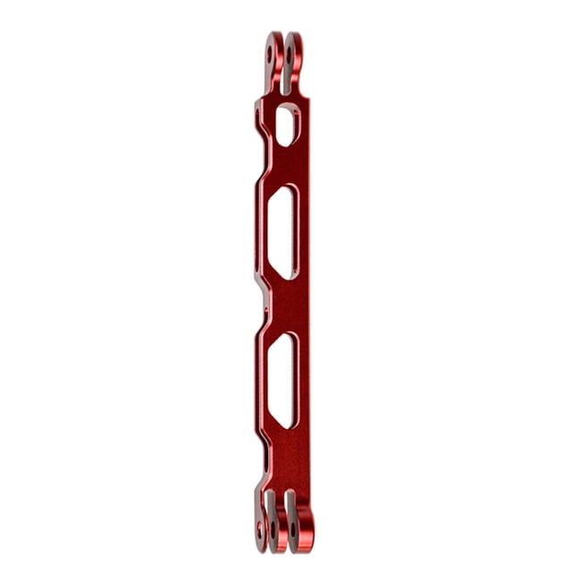 Seitruly Brazo de extensión de Selfie de aleación de aluminio Reemplazo de varilla alargada para cámara de acción 3+ 4 Accesorios de cámara y óptica rojo