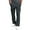 Dark Gray, variant on jsaierl Men's Drawstring Elastic Waist Solid Color Pocket Trousers Loose Sweatpants Casual Multi Pockets Lace-up Trousers