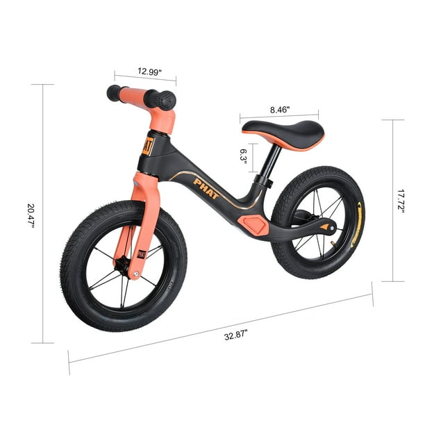 Kids Balance Bike Toddler Pedal Less Training Bike for 3 6 Years