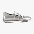 thumbnail image 6 of Naturalizer Tallulah Women's Flats Pewter Leather/Mesh Size 7.5 M, 6 of 8