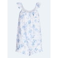 thumbnail image 7 of Joyspun Women's Woven Sleep Cami and Shorts Set with Ruffle, 2-Piece, Sizes XS-3X, 7 of 7
