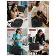 thumbnail image 6 of LOVEVOOK Teacher Tote Bag for Women,Multi-pocket Laptop Bag with Large Cup Holder,Nurse Bags Work Travel Computer Handbag, 6 of 7