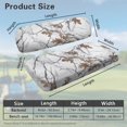 thumbnail image 3 of POLERO White Hunting Camo Print Universal Golf Cart Seat Covers Club Car Precedent Golf Cart Breathable Material Fit Like a Glove for Women Men, Easy to Install, 3 of 8