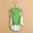 thumbnail image 6 of Pet Tank Top Wrinkle-Free Breathable Cotton Fruit Pattern Pet Shirt for Summer, Green, L, 6 of 7