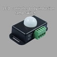 thumbnail image 3 of Dc 24V 12V Pir Sensor Led Motion Sensor Switch Body Infrared Sensing Controller, 3 of 9