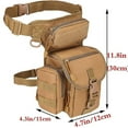 thumbnail image 2 of Bolso militar táctico multiusos de la pierna del descenso de la riñonera de la cintura que camina, 2 of 5