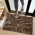 thumbnail image 2 of Math Equations Colorful Graphs Black Pattern Door Rugs,Washable Non Slip Door Mats Indoor,Decorative Door Mats,Entry Mat Indoor for Entrance,Bedroom,Kitchen,Bathroom,20"x32", 2 of 6
