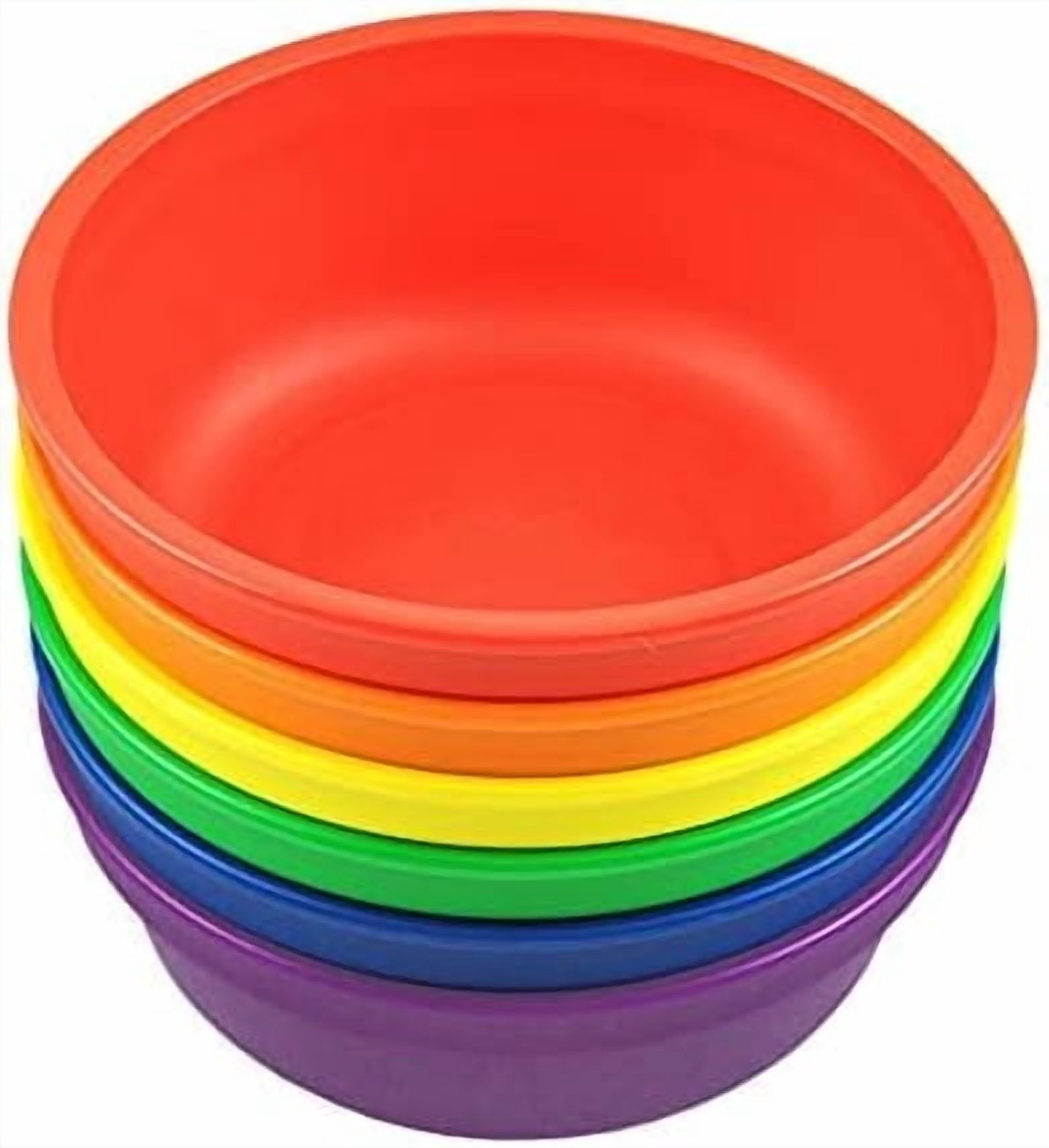 Color Wheel Bowls 6 Pack 12 oz