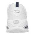 thumbnail image 5 of Women's Skechers Premium Premix White Leather/Navy Trim (WNV)1 8 EW, 5 of 7