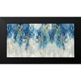 thumbnail image 2 of Robbins, Nikki 24x14 Black Modern Framed Museum Art Print Titled - Charmed with Blues, 2 of 5