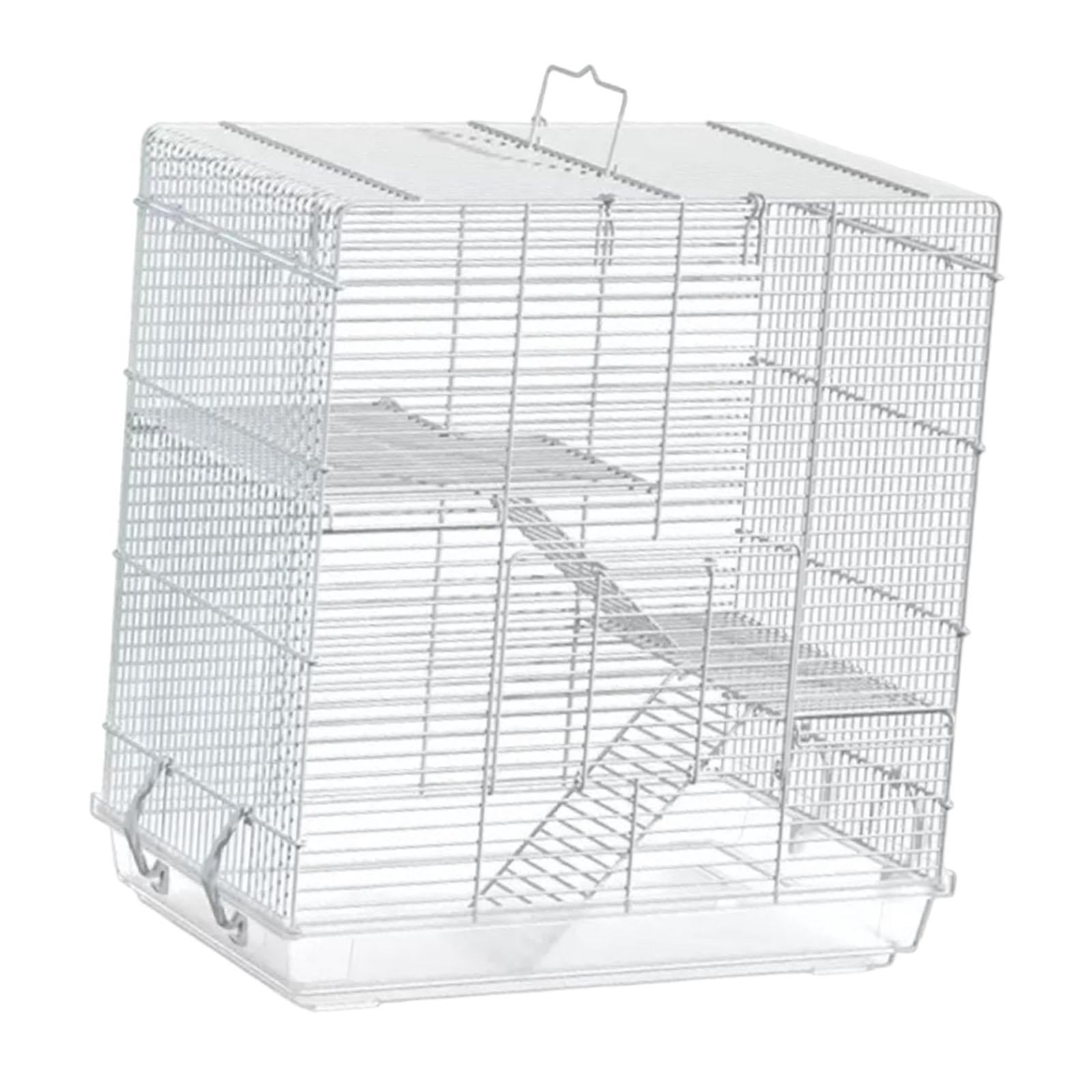 Serenable Bird Cage with Removable Bottom Tray with Handle Pet Supplies Birdcage Parrot Cage for Parakeet Small Conure Finches Ringneck