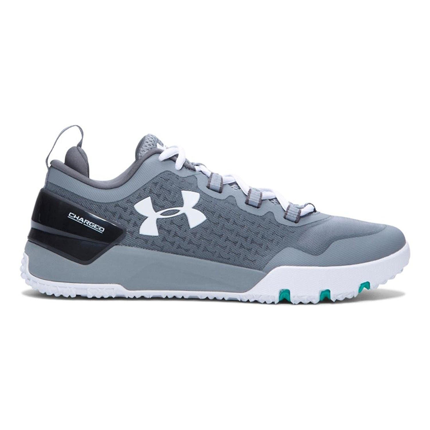 Under Armour - Under Armour Men's UA Charged Ultimate Training Shoes Steel/Graphite/White (8.0M 