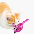 thumbnail image 3 of Juguete para gatitos Xeyise con forma de ratón de colores, juguete para aliviar el estrés con hierba gatera, juguete interactivo para gatos, juguete para mascotas, 3 of 8