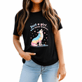 thumbnail image 2 of Wolf Lover Just a Girl Who Loves Wolves T-Shirt for Men Women, 2 of 4