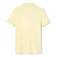 thumbnail image 2 of French Toast Girls School Uniform Short Sleeve Picot Collar Interlock Polo Shirt, 2 of 10